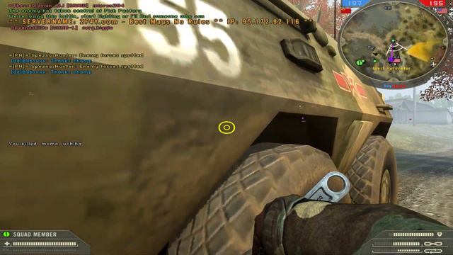 Battlefield 2 Songhua APC + AK47 Gameplay | 4K смотреть онлайн