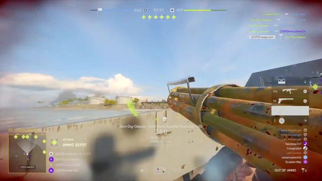 BF5 Plane Down with a Tank Bundle Grenade смотреть онлайн