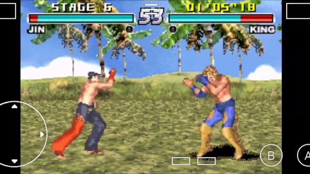 Jin Kazama Gameplay | TEKKEN ADVANCE GBA смотреть онлайн