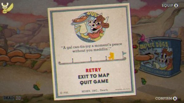 Cuphead - The Delicious Last Course "High-Noon Hoopla" [Game Over Ver.]