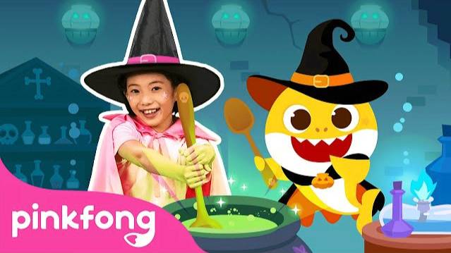 [4K] Witch Sharks Halloween Treats | Halloween Dance | Pinkfong Baby Shark смотреть онлайн
