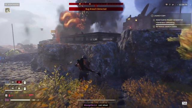 HellDivers 2 | Merc BloodyKiller212 | Going Where I'm Needed смотреть онлайн