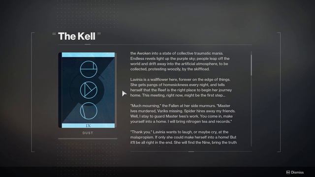 Reckoning Lore Item Location "The Kell" - Dust #4 [Destiny 2 Joker's Wild] смотреть онлайн