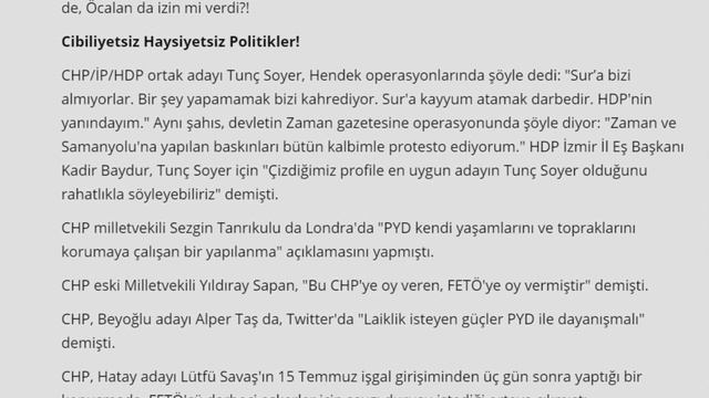 31 Mart Yerel Seçimleri FETÖ-PKK Ortaklığı! | APO FETO'yu övgü! | Millet İttifakı CHP İYİ Parti HDP смотреть онлайн