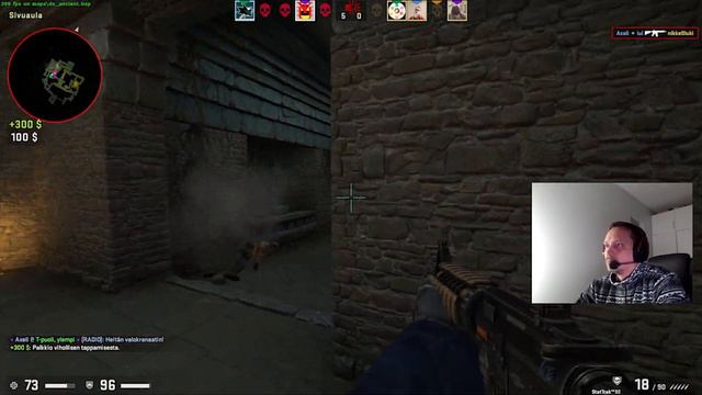 Vihu Esports CSGO - Waste of Nades 021: Ancient Smoke B Doors From B Site Corner смотреть онлайн