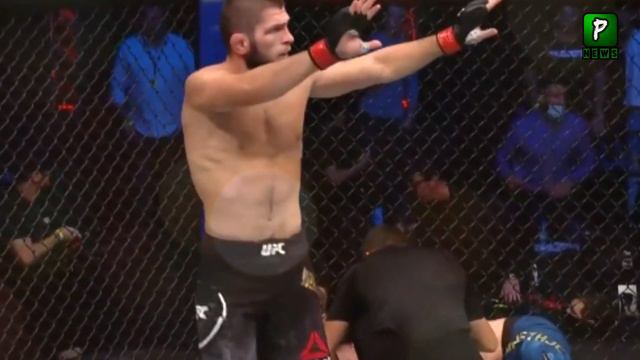 Khabib Emotional Moment During His Last Fight | Khabib Vs Justin | Khabib Latest News смотреть онлайн