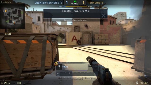 CS:GO - I saw him underpass radar :) 1v2 ninja defuse... April 1 2017 r2 esea match 9673171 смотреть онлайн