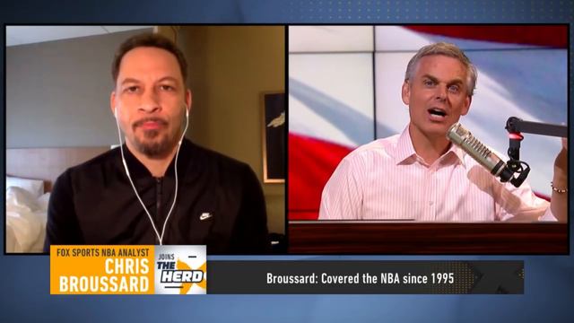 Re-seeding NBA playoffs would be ideal, talks 'The Last Dance' – Chris Broussard | NBA | THE HERD смотреть онлайн
