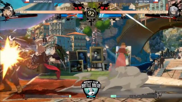 Washincitz vs Zion Guilty Gear Strive GRAND FINAL torneo PS4 смотреть онлайн