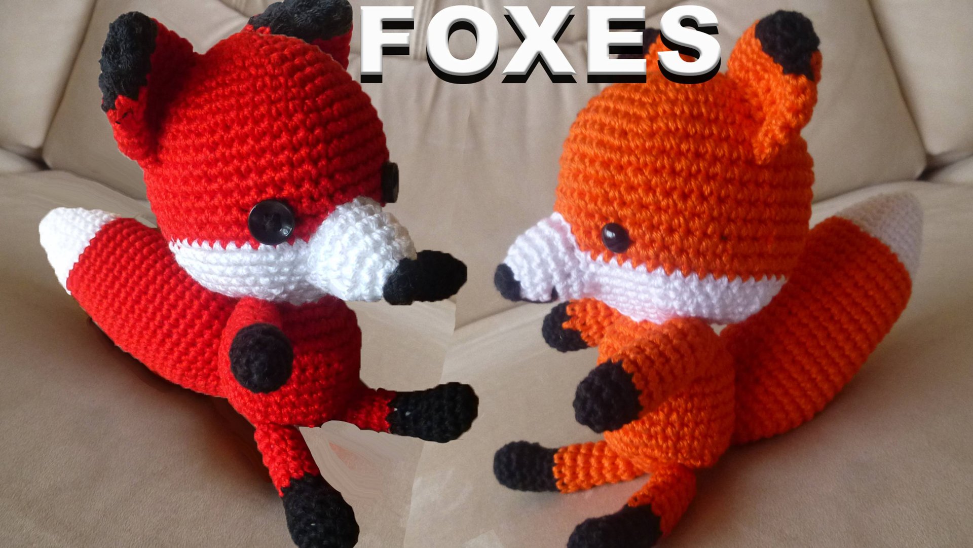 Амигуруми Лиса крючком Часть V / Лапки смотреть онлайн