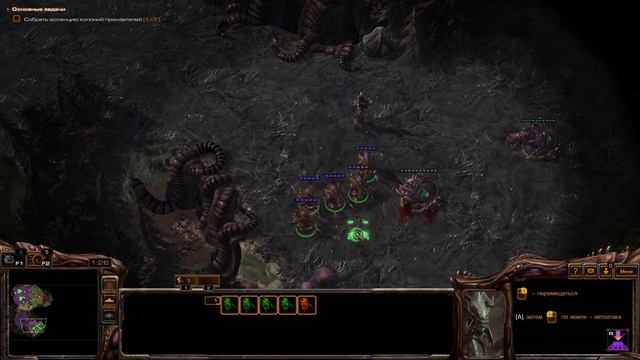 Полное прохождение StarCraft II Heart of the Swarm 🔶 Эксперт 🔶 № 16 Эволюция гидралиска 🔶 2k смотреть онлайн