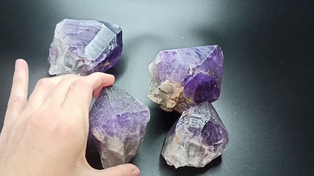 Аметист, кристаллы необработанные смотреть онлайн