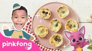 Let's Make Mini Pizza🍕 | Pinkfong's Snack Time | Cook with Pinkfong | Pinkfong Baby Shark
