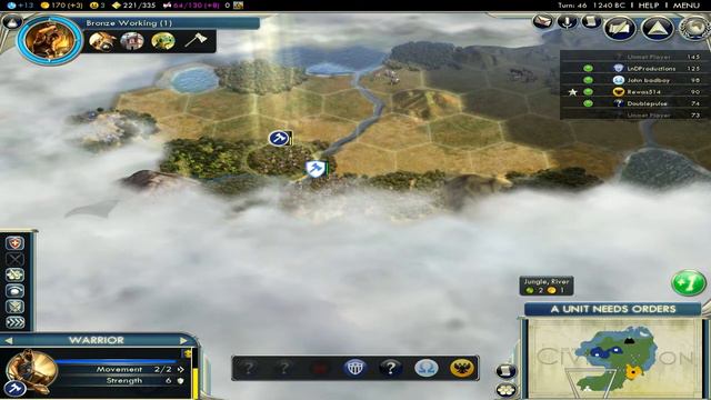Sid Meier's Civilization V (Round 1) - Part 2: Raze the City! смотреть онлайн