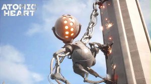 Atomic Heart Битва с МА-9 Беляшом