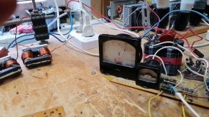 Ферритовый качер. Импульсный заряд конденсатора.