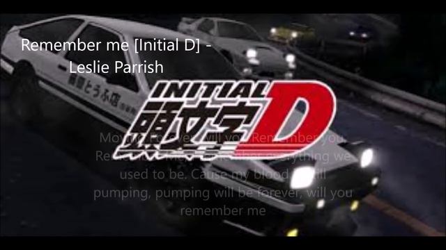Remember me [Initial D]|| Leslie Parrish Nightcore|| TMR смотреть онлайн