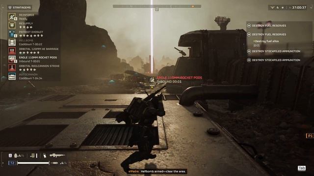 Helldivers 2 - The Hellbomb смотреть онлайн