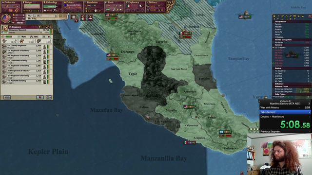 [WR] Vic2 Speedrun (RTA NS5) - Manifest Destiny, in 10 minutes, 2 seconds смотреть онлайн