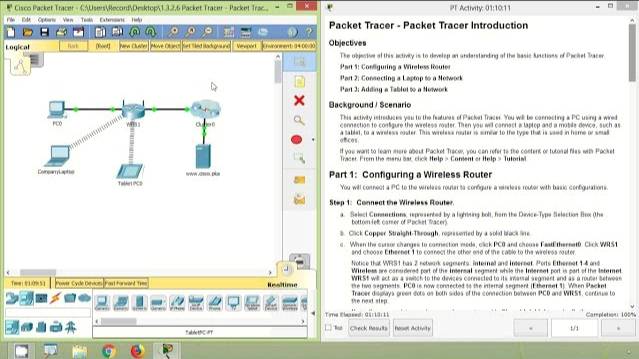 1.3.2.6 Packet Tracer - Packet Tracer Introduction | Internet of Things смотреть онлайн