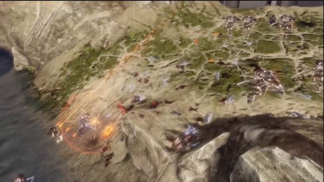 Halo 4 AI Battle - Commander Knights vs Zealot Elites смотреть онлайн