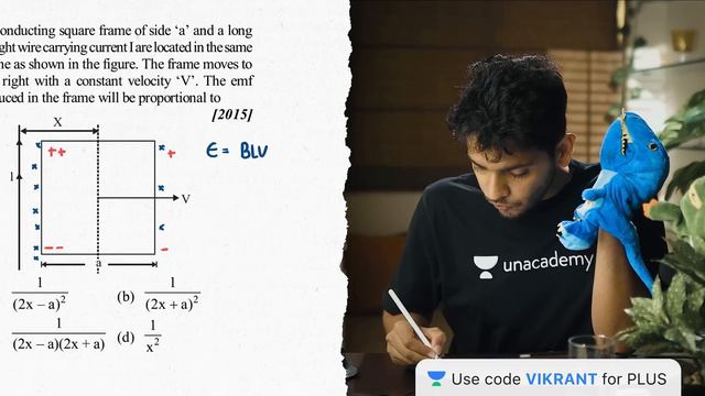 NEET All PYQs 20: EMI Electromagnetic Induction | Physics Endgame with Vikrant Kirar смотреть онлайн