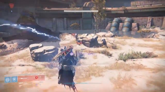 Destiny Twilight Garrison dodge move. смотреть онлайн
