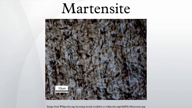 Martensite смотреть онлайн