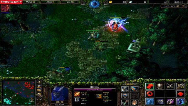 DOTA RIKI vs. SKELETON KING LATE GAME (ULTRA KILL - BEYOND GODLIKE) смотреть онлайн