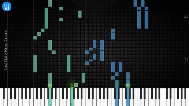 🎹 Last Date, Floyd Cramer, Synthesia Piano Tutorial смотреть онлайн