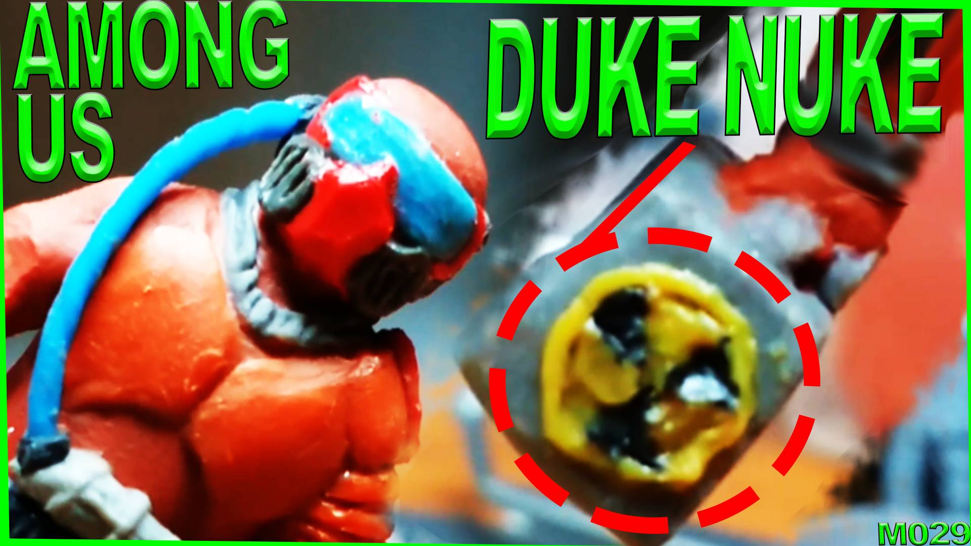 Among us лепка костюма космонавта Duke nuken ost. маска Лепка арта космонавта фигурка. #9. смотреть онлайн