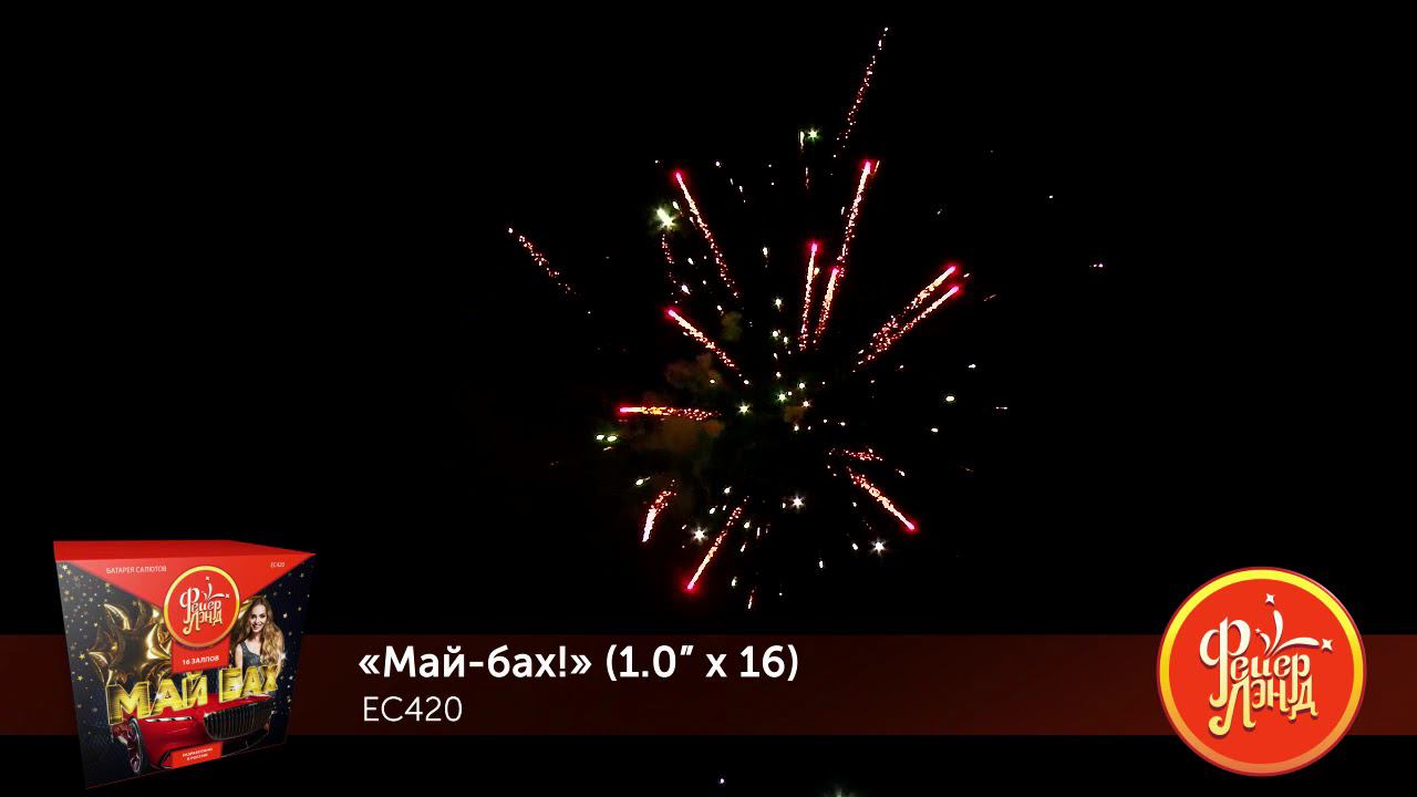 ЕС420 Салют "Май бах!" (1,0"х16) МОДУЛЬ 1/10/1 смотреть онлайн