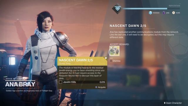 Destiny 2 - Warmind / Nascent Dawn 1/5 - Cache & Diary (Quest) смотреть онлайн
