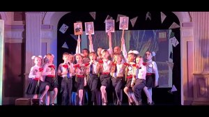 Марш бессмертного полка. Фестиваль-конкурс патриотической песни "Февральский ветер". Иркутск, шк.N9.