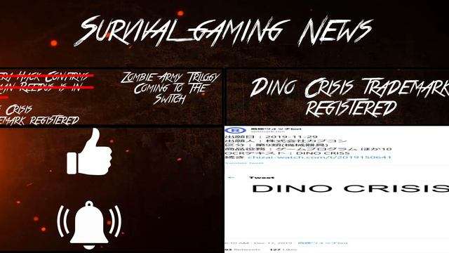 New Dino Crisis Trademark Registered, P.T Hack Shows Norman Reedus & More | Survival Gaming News смотреть онлайн
