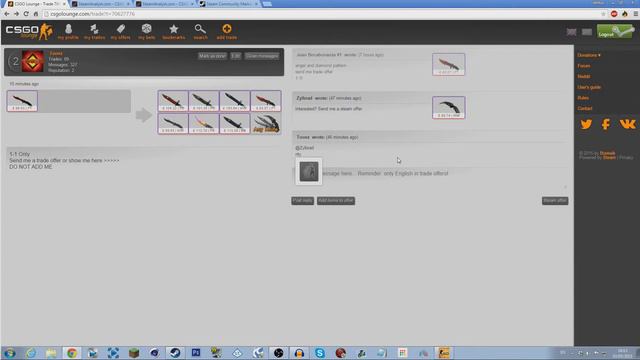 CS:GO How to trade to your ideal knife смотреть онлайн