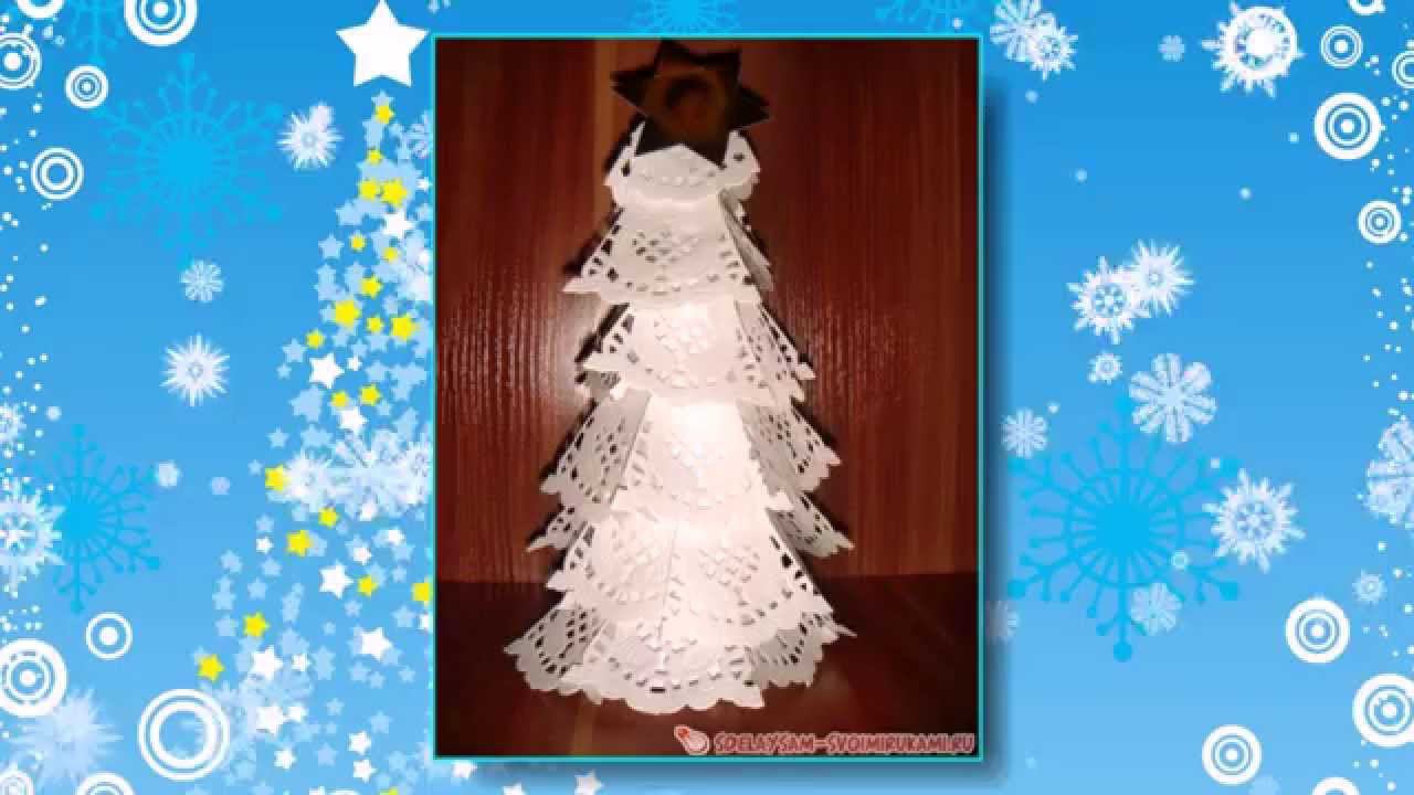 Как сделать елочку из салфеток смотреть онлайн