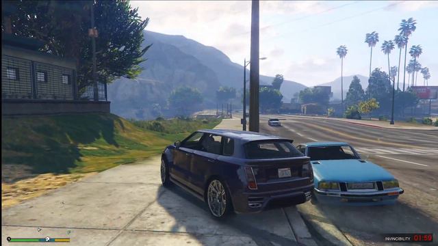 GTAV Offline ~ Cheat Codes Painkiller and Snowday is Slippery Tires and settings u смотреть онлайн