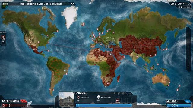 Plague INC Evolved. VIRUS NECROA ¡¡ ZOMBIES !! DIFICULTAD MEGABRUTAL (Castellano / Español) смотреть онлайн