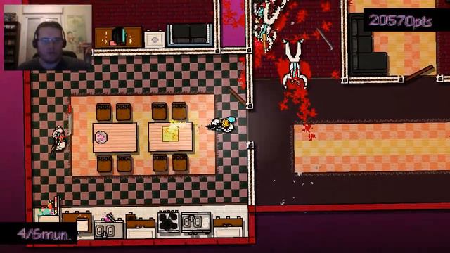 Hotline Miami - Fifth Chapter "Full House" смотреть онлайн