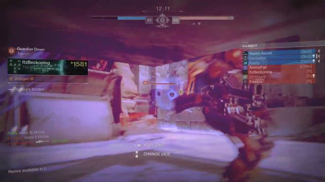 Destiny 2 Gambit 3v4 Massive Comeback Win vs Kampia смотреть онлайн