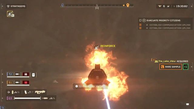 HELLDIVERS #3 LET THE MASSACRE CONTINUE смотреть онлайн