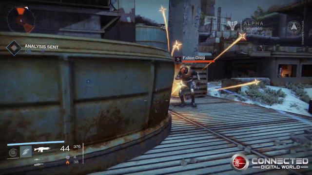 Destiny Free Roam Alpha Gameplay in 1080p on PS4 смотреть онлайн