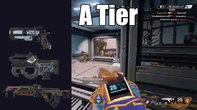 Apex Legends Season 5 Weapons Tier List! смотреть онлайн