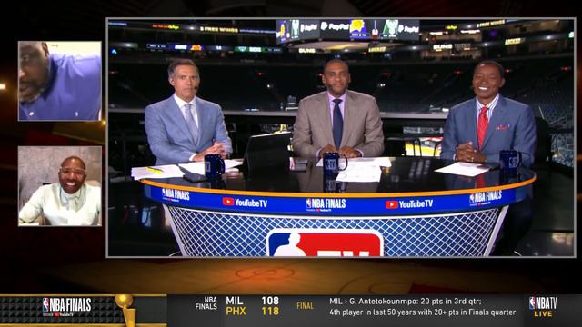Shaq & Kenny Celebrate Their Last Segment of the NBA Season 🤣 смотреть онлайн