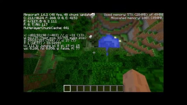 Minecraft stronghold seed 1.6.4 - Stronghold under the nearby jungle смотреть онлайн