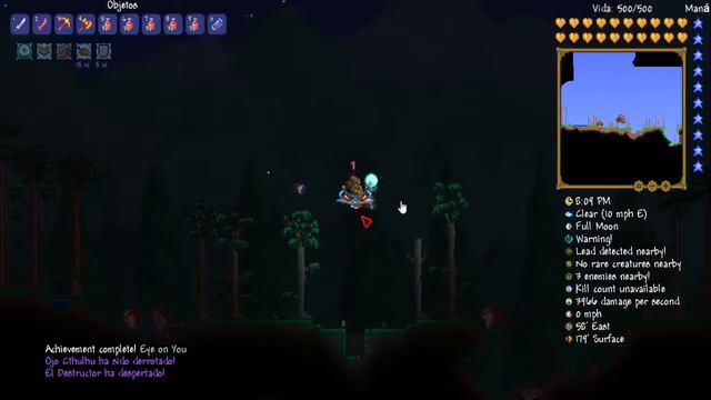 terraria 1.3.2 el mejor personaje tank - con defensa 145 смотреть онлайн