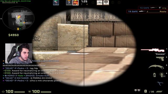 PARTIDA PERFEITA NA DUST 2 - CS:GO DE NOOB À GLOBAL #119 смотреть онлайн