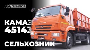 Обзор на КАМАЗ 45143 "Сельхозник"