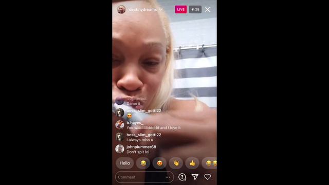 Destiny Dreams XXX Instagram Live November 25, 2020 смотреть онлайн